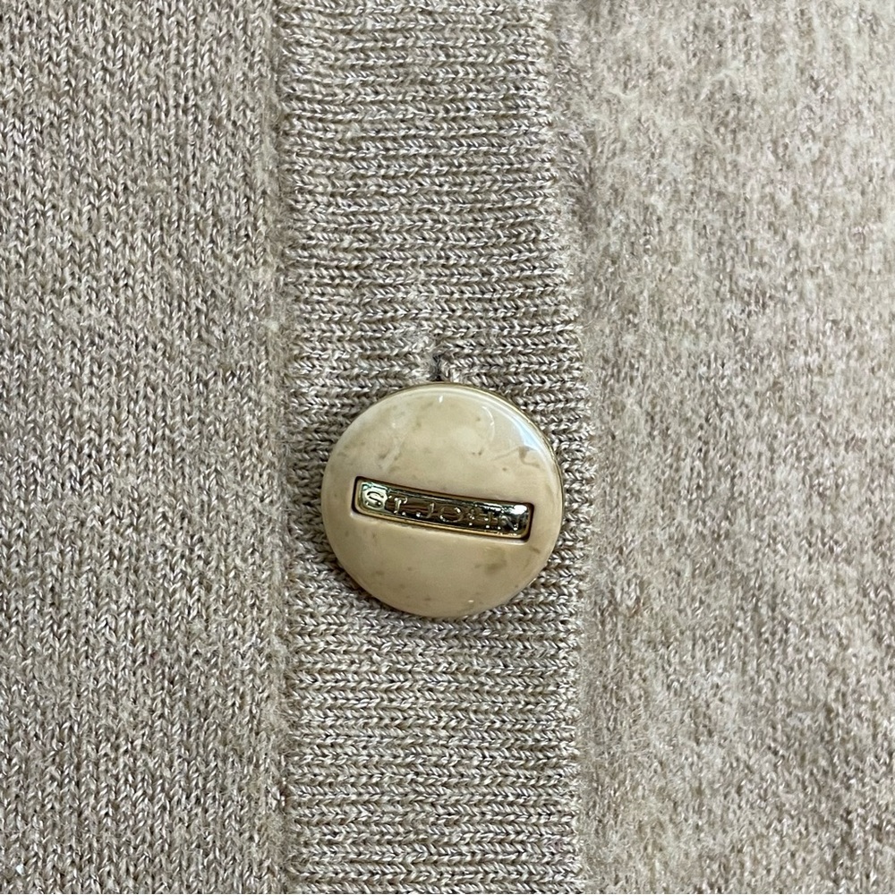St. John Open Cardigan Buttons Small - Picture 4 of 14